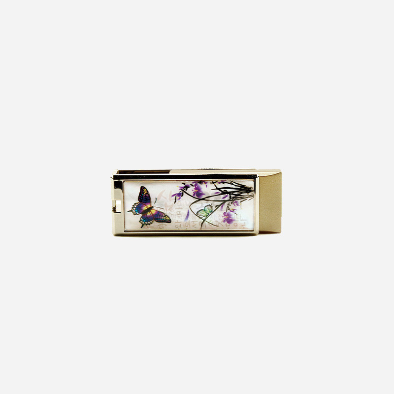 USB 자개 매듭 16G-난초나비 베트남선물 - 상세 이미지 4