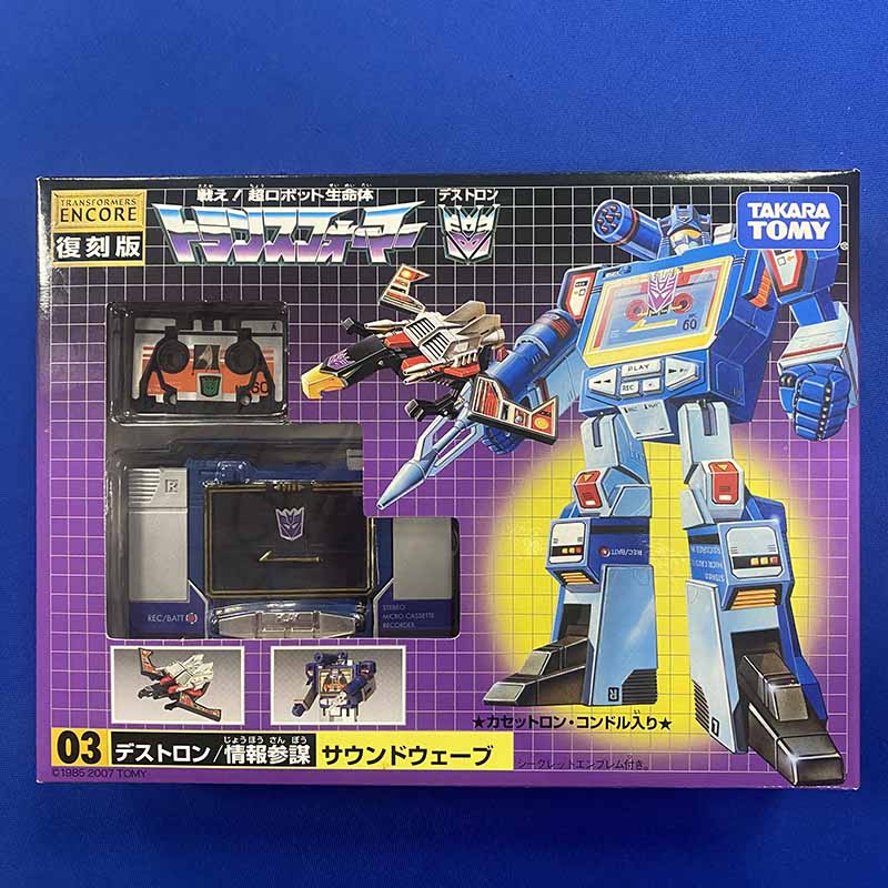 트랜스포머 타카라토미 G1 tfe-03 TFE03 사운드웨이브 TAKARA - 상세 이미지 2