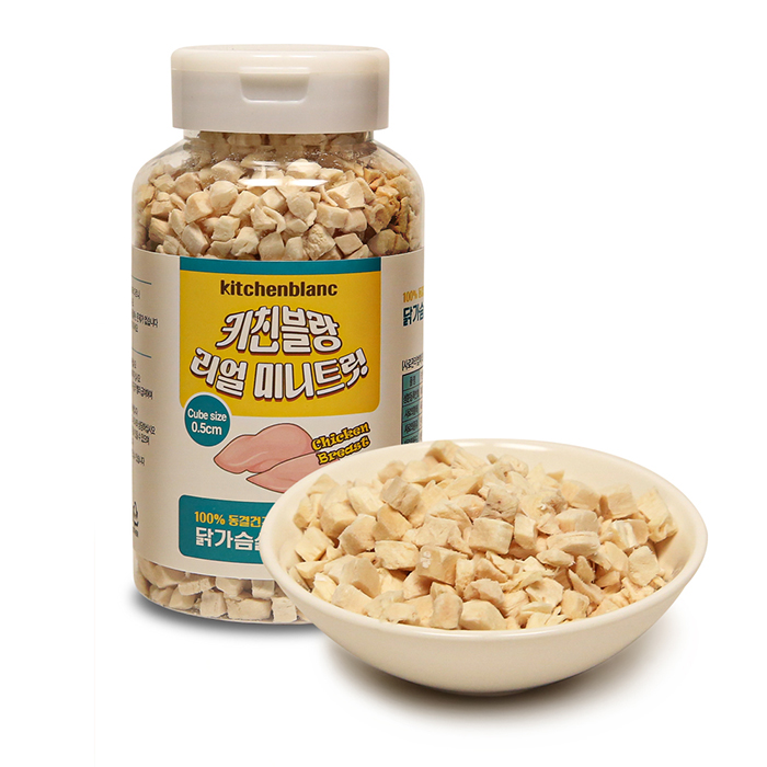 키친블랑 리얼 미니트릿 닭가슴살 90g 동결건조간식 이미지 3
