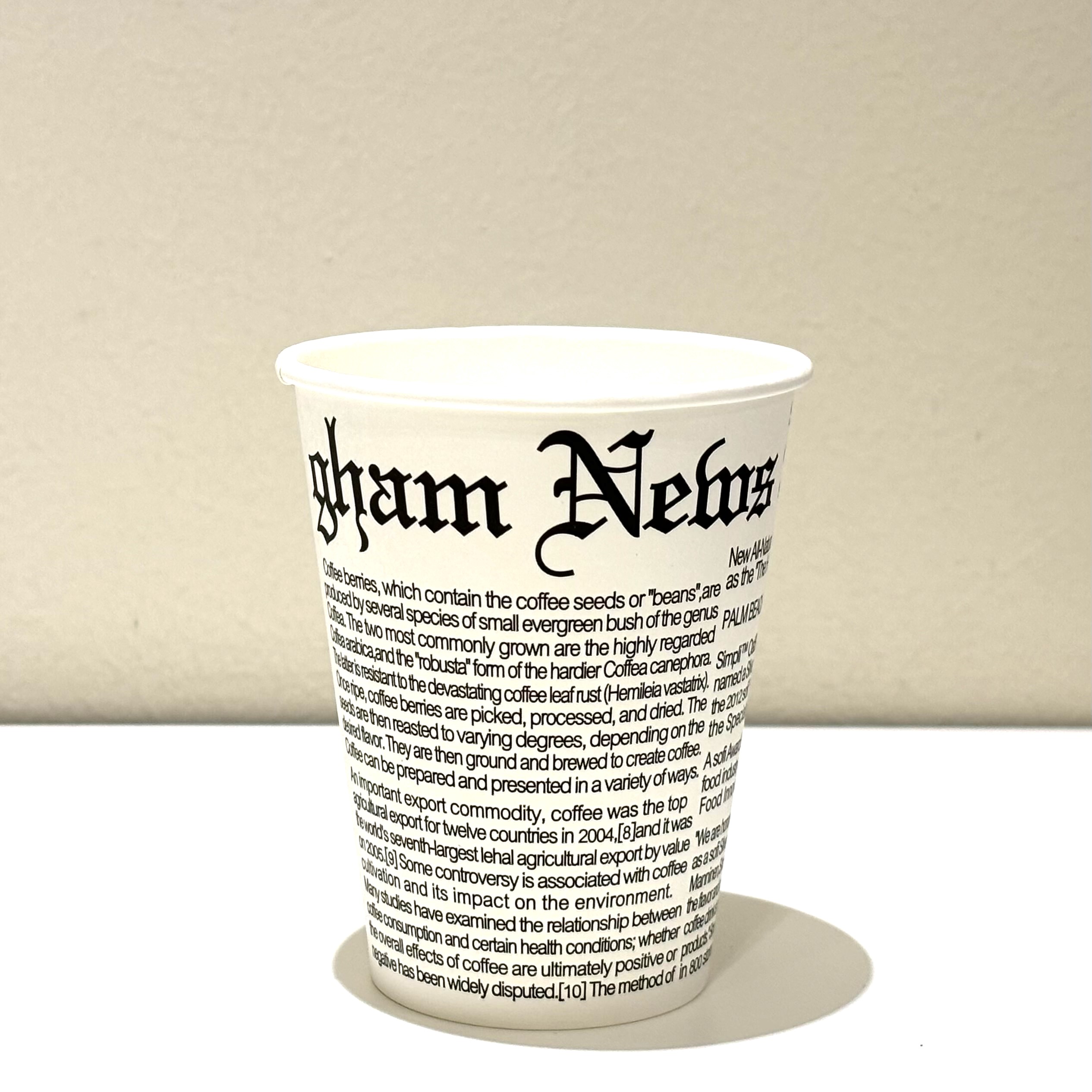 테이크아웃컵 8영문종이컵 500개 식당 캠핑 탕비실 사무실