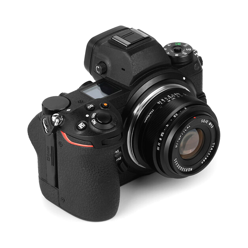 티티아티산 50mm F2 니콘 Z 마운트 풀프레임 렌즈 블랙 이미지 7