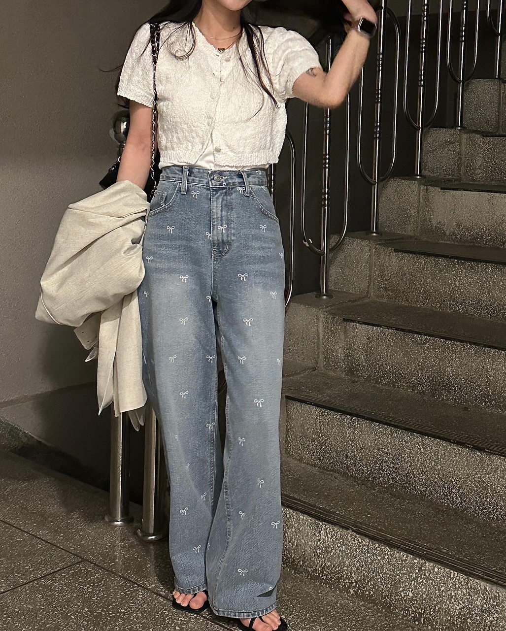 에드 여성 하객룩 출근룱 오피스룩 여름 린넨 오버핏 루즈핏 정장 블레이저 자켓 상세 이미지 14