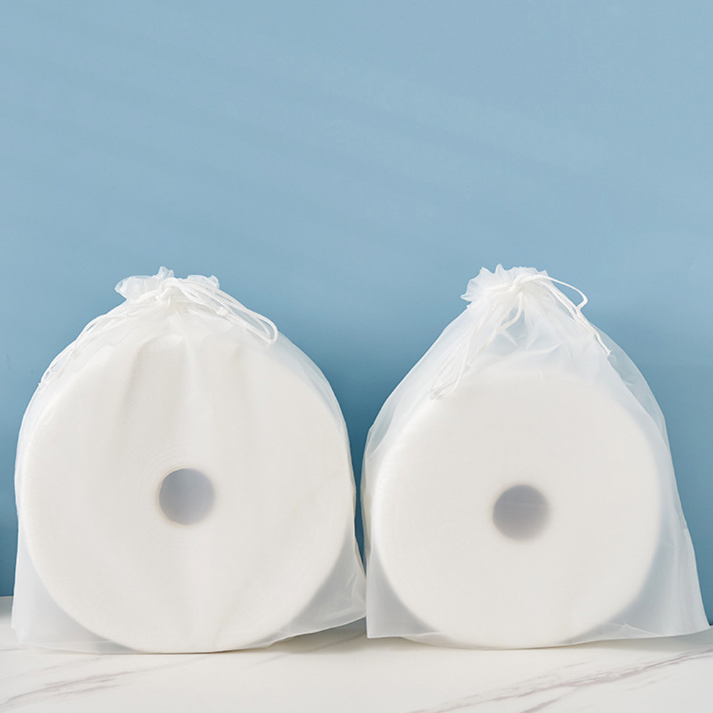 [흡수력짱짱] 대용량 두루마리 휴지 페이스 클렌징 타올 캠핑 화장실 보관팩 케이스 포함