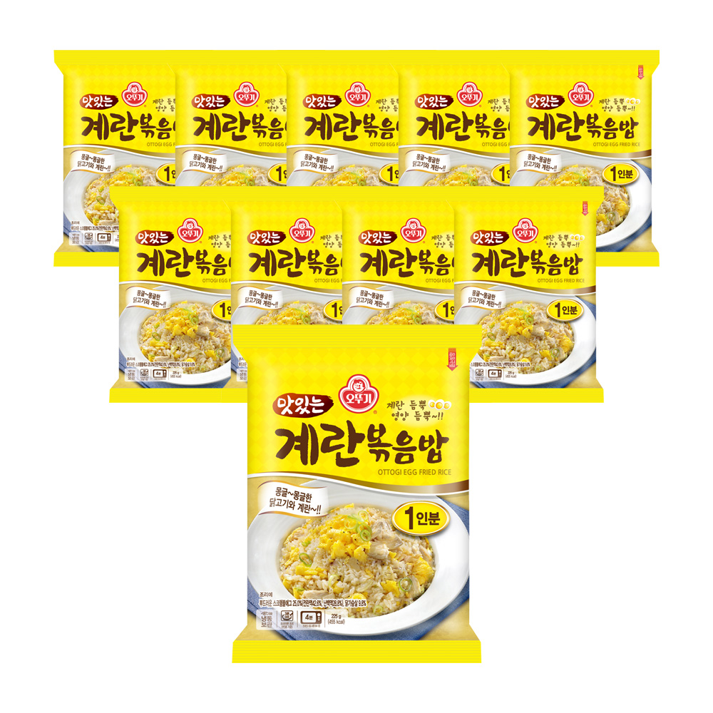 오뚜기 맛있는 계란볶음밥 225g 10개 - 상품 이미지