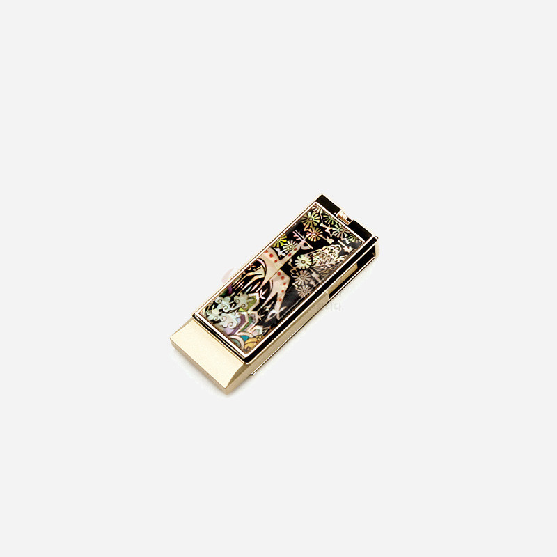 전통문양 USB 자개 매듭 16G-십장생 한국선물 - 상세 이미지 3