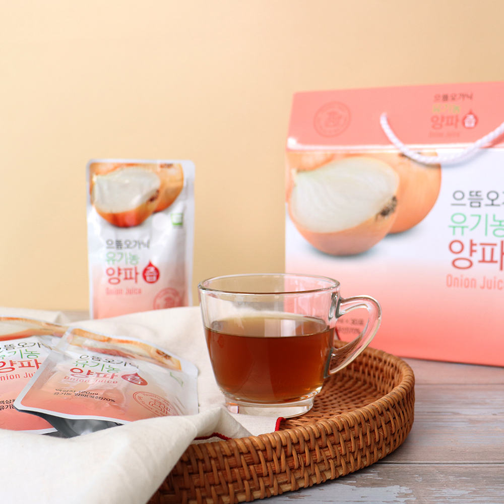 (오가닉) 유기농 양파즙 120ml 30포 건강주스 - 상세 이미지 2