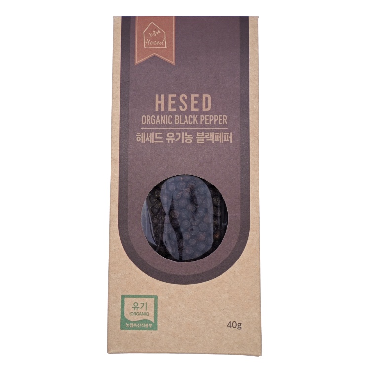 유기농 통후추 그라인더 선물세트 캄보디아산  블렉페퍼 답례품 - 상세 이미지 4
