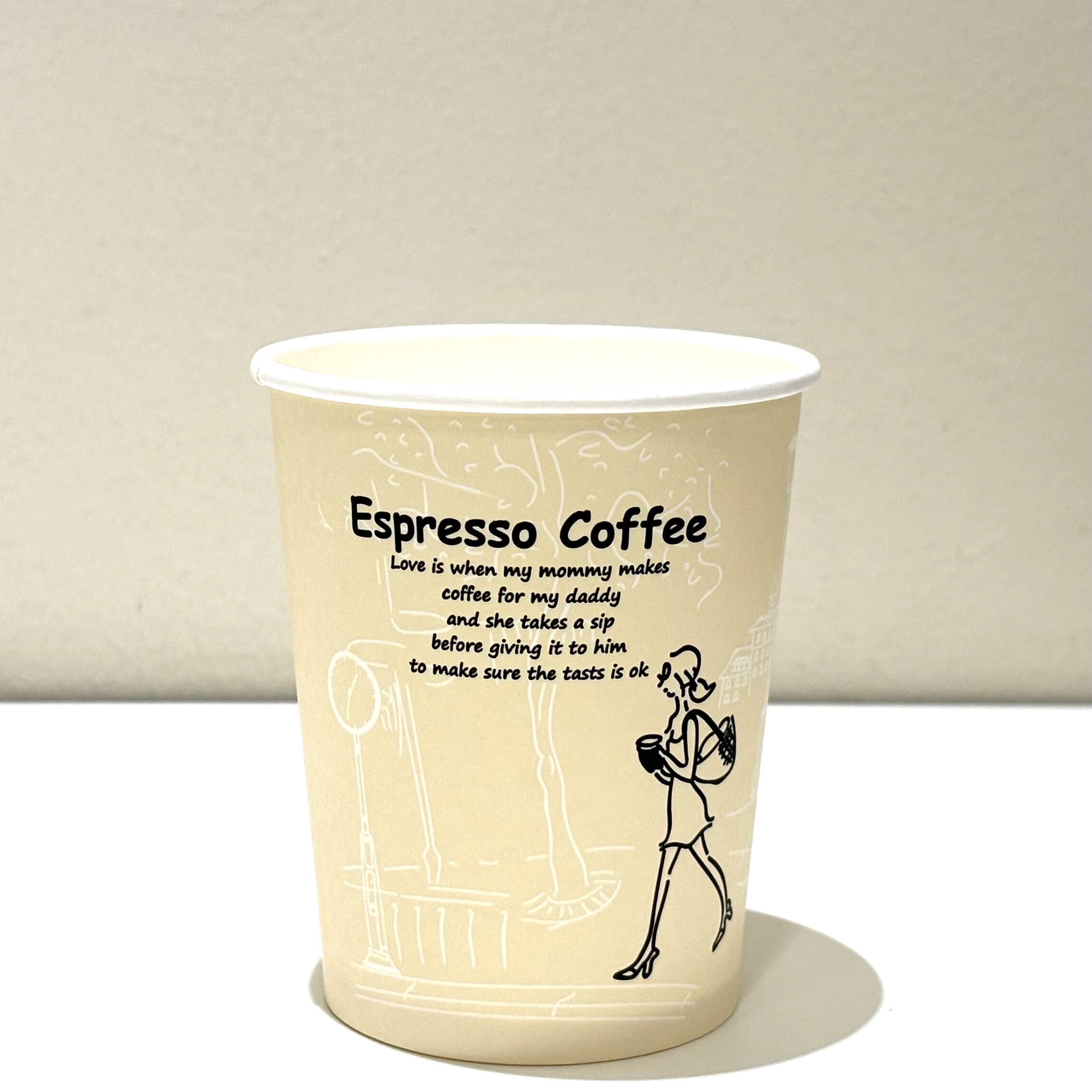 카페 일회용컵 테이크아웃잔 8 거리여인 종이컵 50개 휴게소 탕비실 피크닉