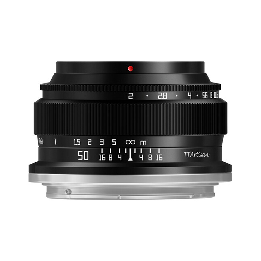 티티아티산 50mm F2 니콘 Z 마운트 풀프레임 렌즈 블랙 - 상품 이미지
