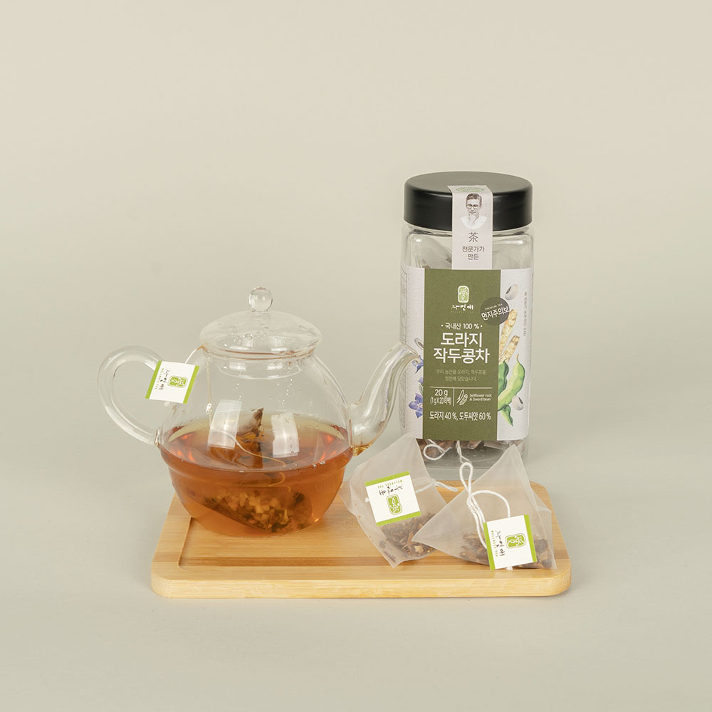 미세먼지 목에 좋은 도라지 작두콩 차 20티백