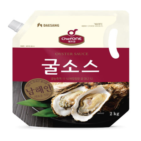 쉐프원 굴소스 2kg 스파우트