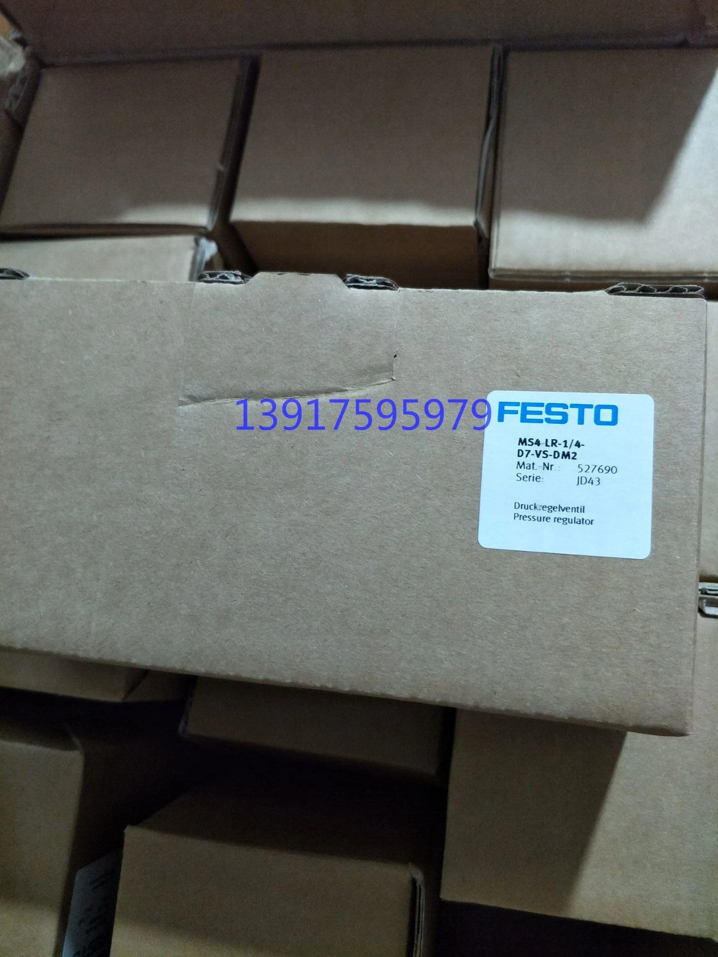 FESTO Festo 소프트 스타트 밸브 HEE-D-MIDI-24-SA 533537 리퍼