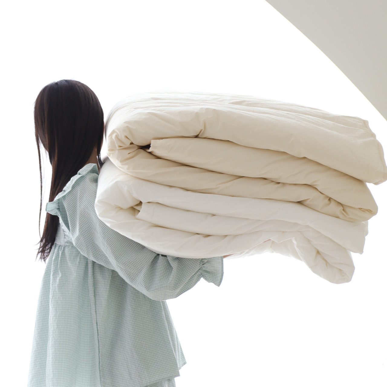 여름 간절기 이불 고밀도 순면80수 클래식 봄 차렵이불 SS