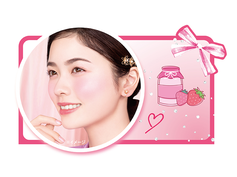 캔메이크 글로우 플뢰르 치크 꽃잎 블러셔 수채화 발색 일본 직구 - 상세 이미지 4