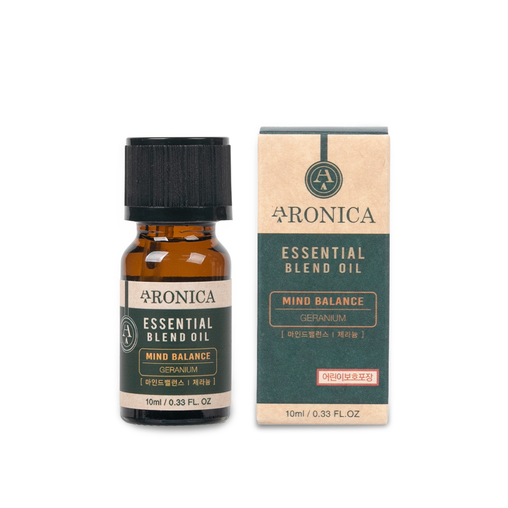프리미엄 블렌드 에센셜오일 마인드밸런스 10ml 아로마 아로마테라피 - 상품 이미지