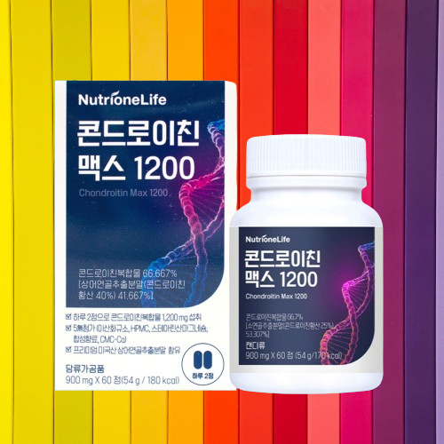 뉴트리원 콘드로이친 1200 맥스 60정X3박스 - 상세 이미지 2