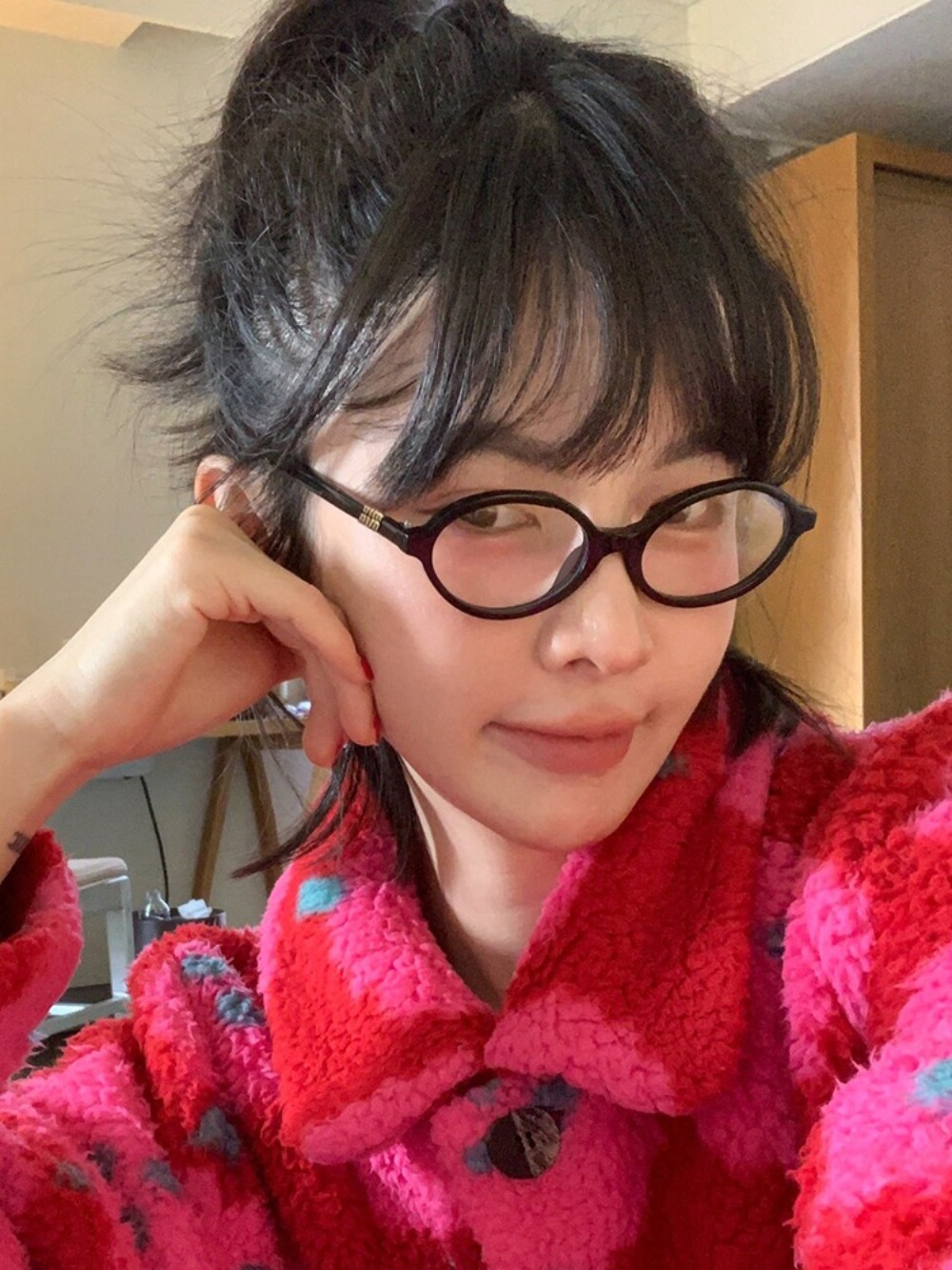긱시크안경 힙한안경 런닝맨 699회 송지효 스타일 - 상세 이미지 4