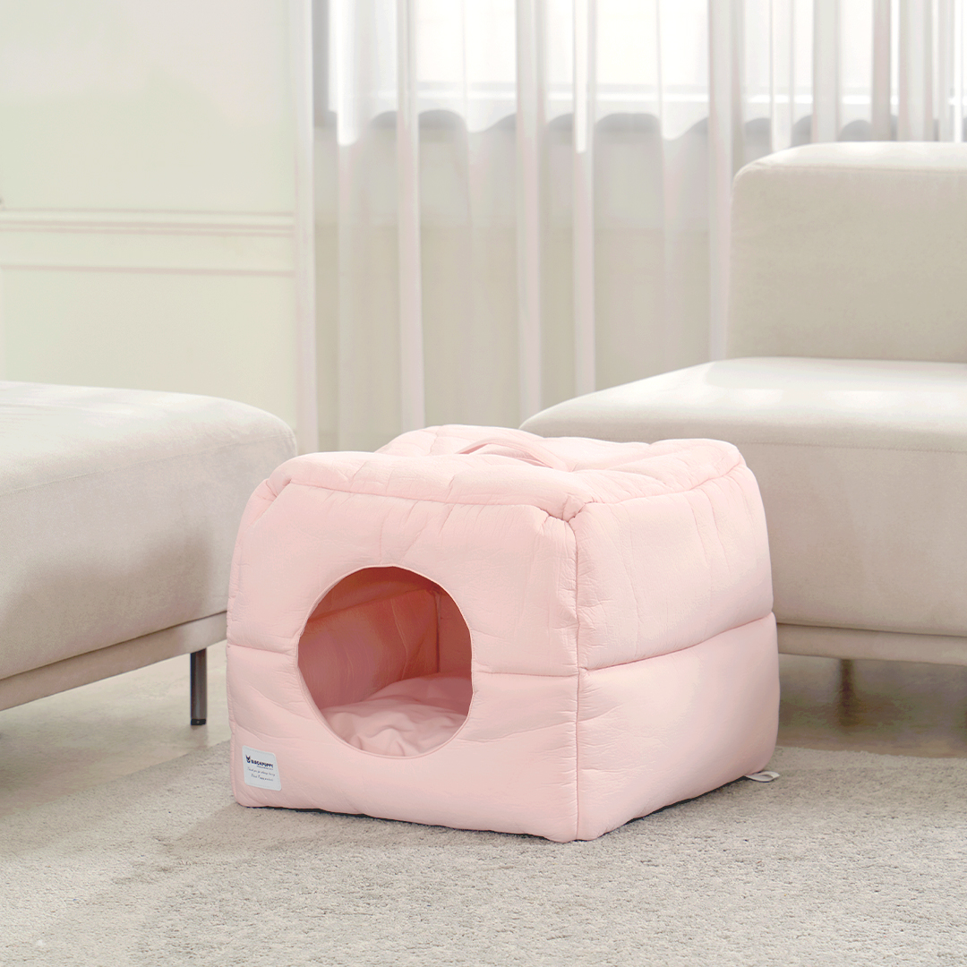 개과천선 워티 강아지 하우스 집 생활방수 동굴 텐트 애견 침대 고양이 숨숨집