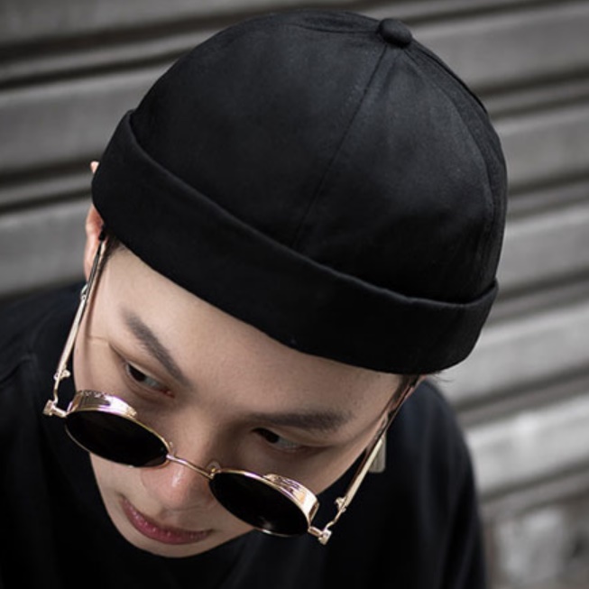 창없는모자 아이돌모자 여름와치캡 여름용비니