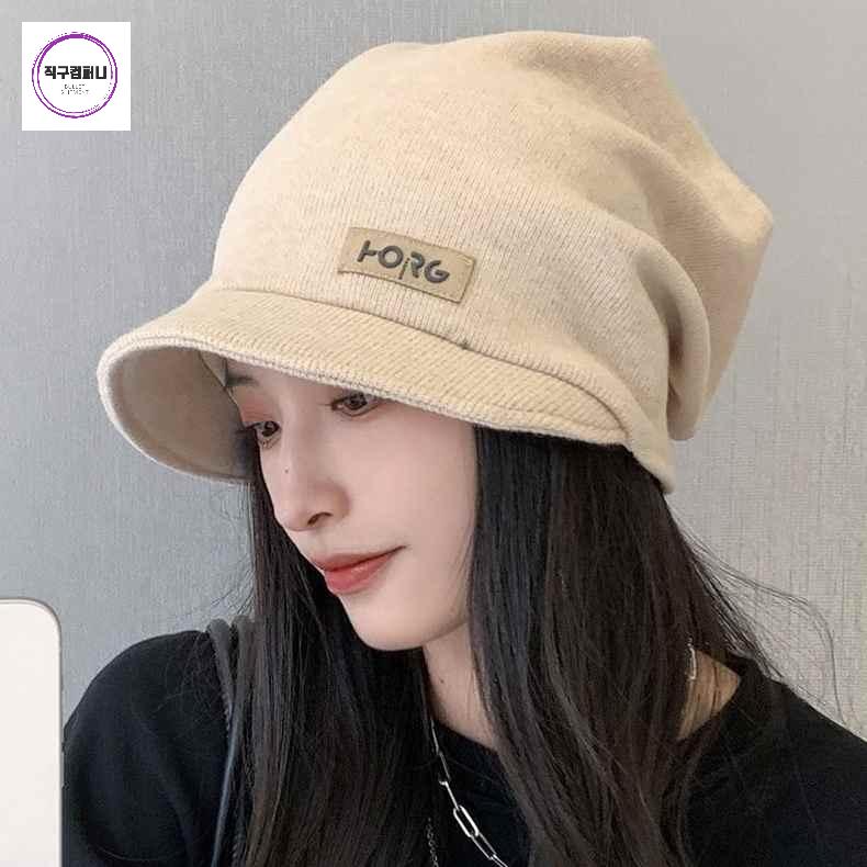 챙비니 고양이비니 감귤모자 모자종류 볼캡 대두볼캡 - 상품 이미지