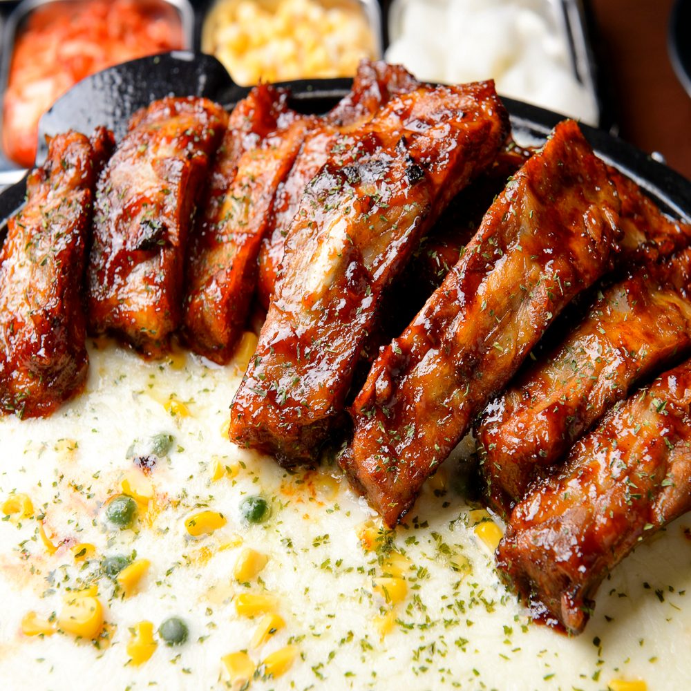 돼지고기 수입 듀록 통 등갈비 쪽갈비 돼지등갈비 1kg 냉동 원육 찜 구이 이미지 6