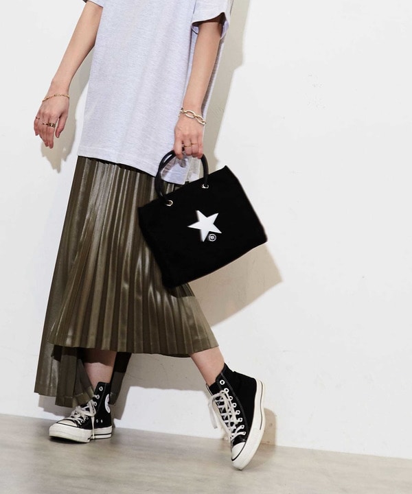 컨버스 도쿄 Converse SHOPPER BAG 캔버스 쇼퍼백 가방 CANVAS - 상세 이미지 4