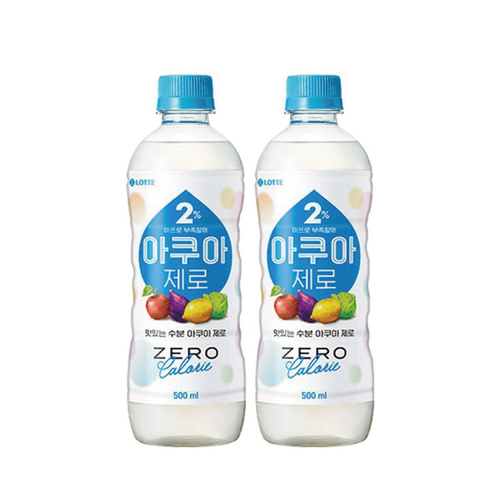 이프로 2%부족할때 아쿠아 제로 500ml 24개입