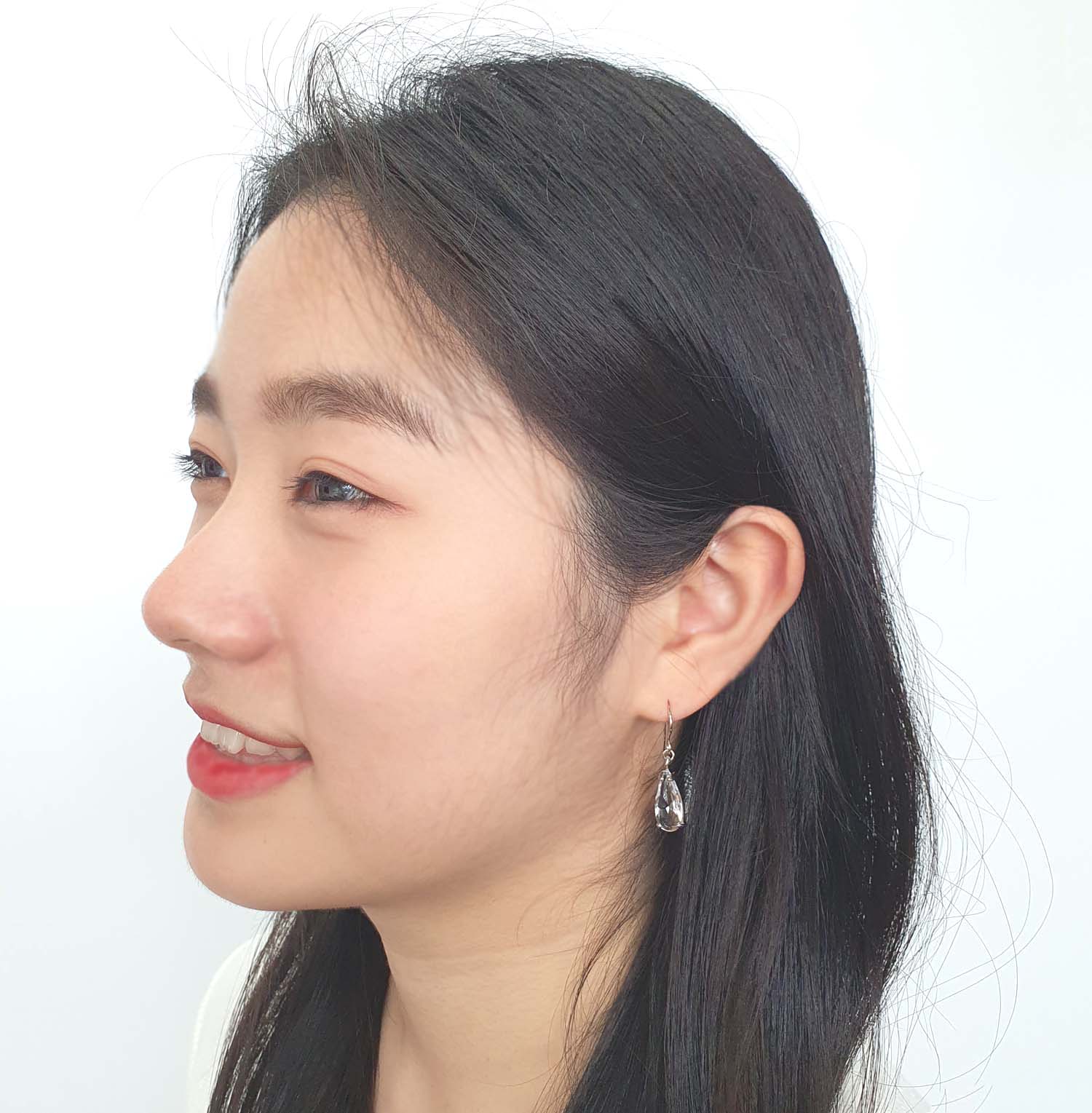 야랑쥬얼리 Crystal 드롭 훅 귀걸이 이미지 8
