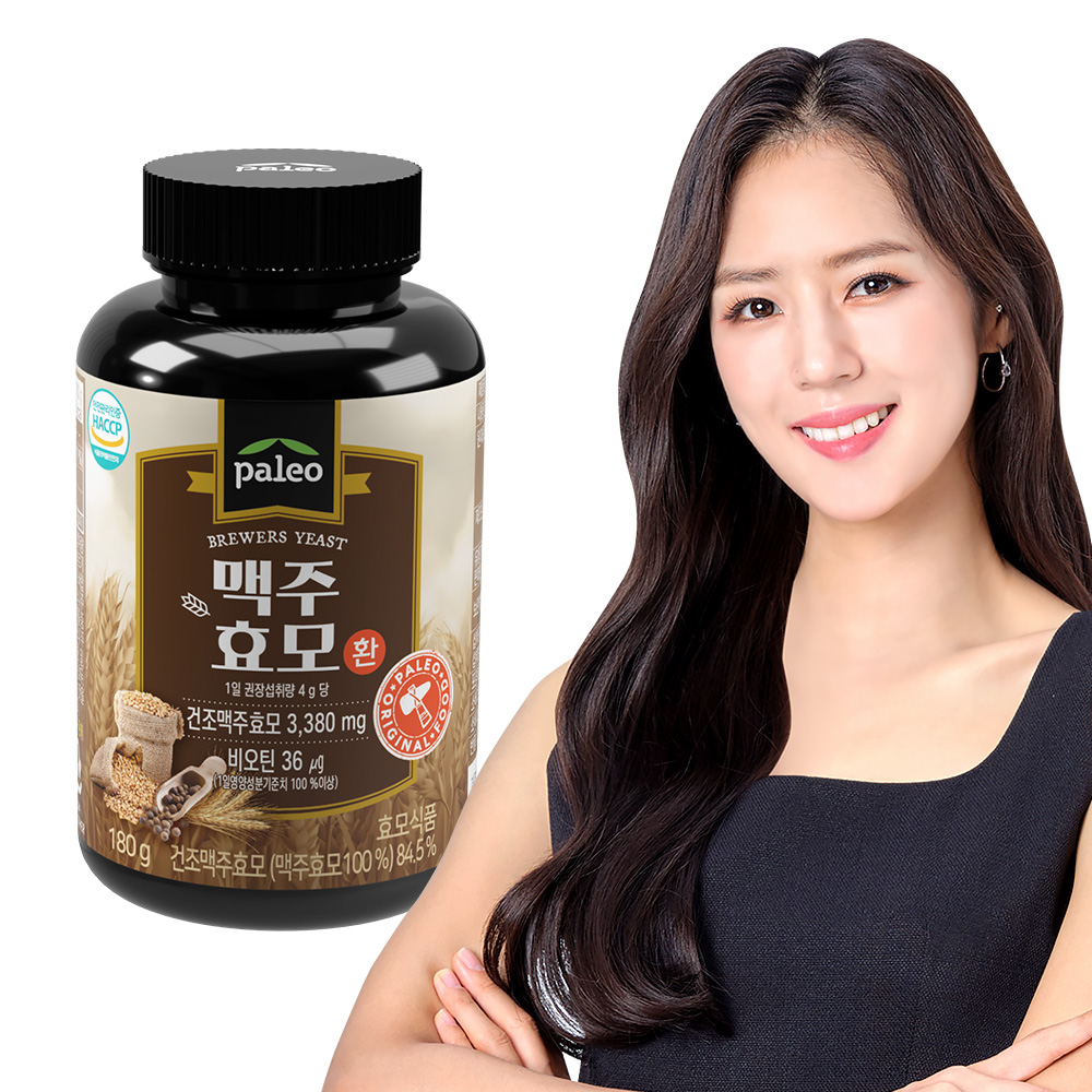 팔레오 맥주효모 비오틴 환 180g, 1개 - 상품 이미지