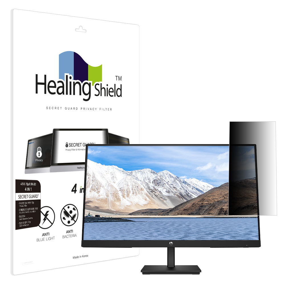 HP V24i G5 FHD SNS 메신저 사이드 프라이버시 보안필름 - 상품 이미지