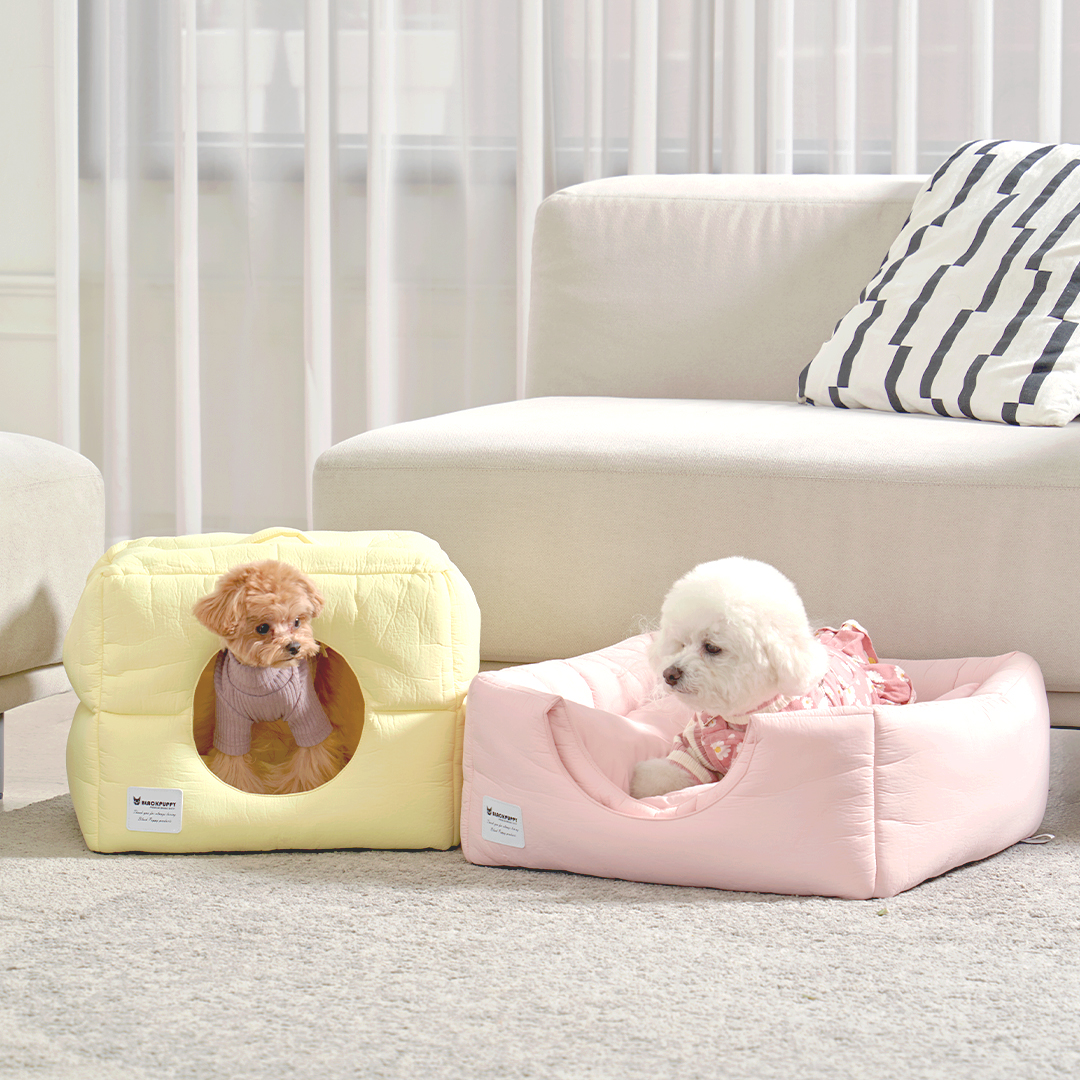 개과천선 워티 강아지 하우스 집 생활방수 동굴 텐트 애견 침대 고양이 숨숨집