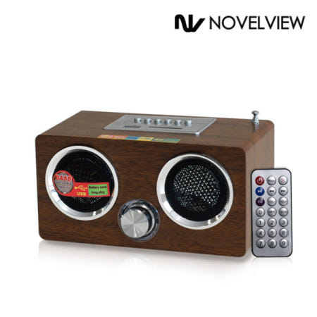 노벨뷰 Muse SD1000 (정품) 휴대용 MP3 라디오 스피커