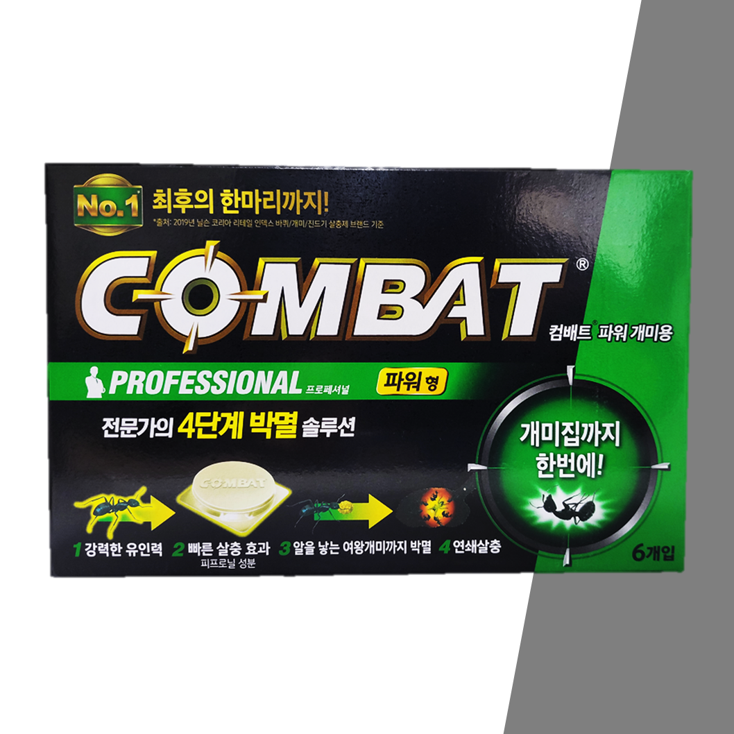 컴배트 개미약 파워 개미용 베이트 6개입 - 상품 이미지
