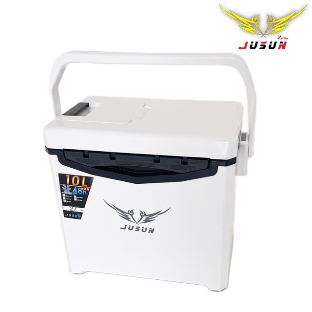 주선코리아 아이스박스10L 보조투입구 5면압축설계