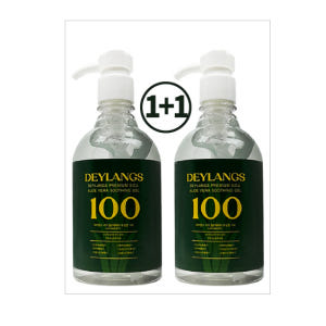 데이랑스 시카 알로에 수딩젤 500ml 2개세트 무알콜 천연보존제 사용 솔직 후기 | 피부 타입별 분석 - 상품 이미지 1