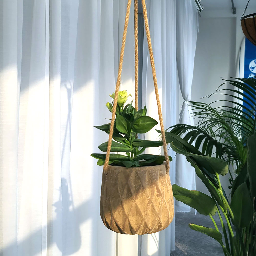 테라원 빈티지 아쿠아 토분 HN30408 10x14cm 행잉 - 메인 이미지