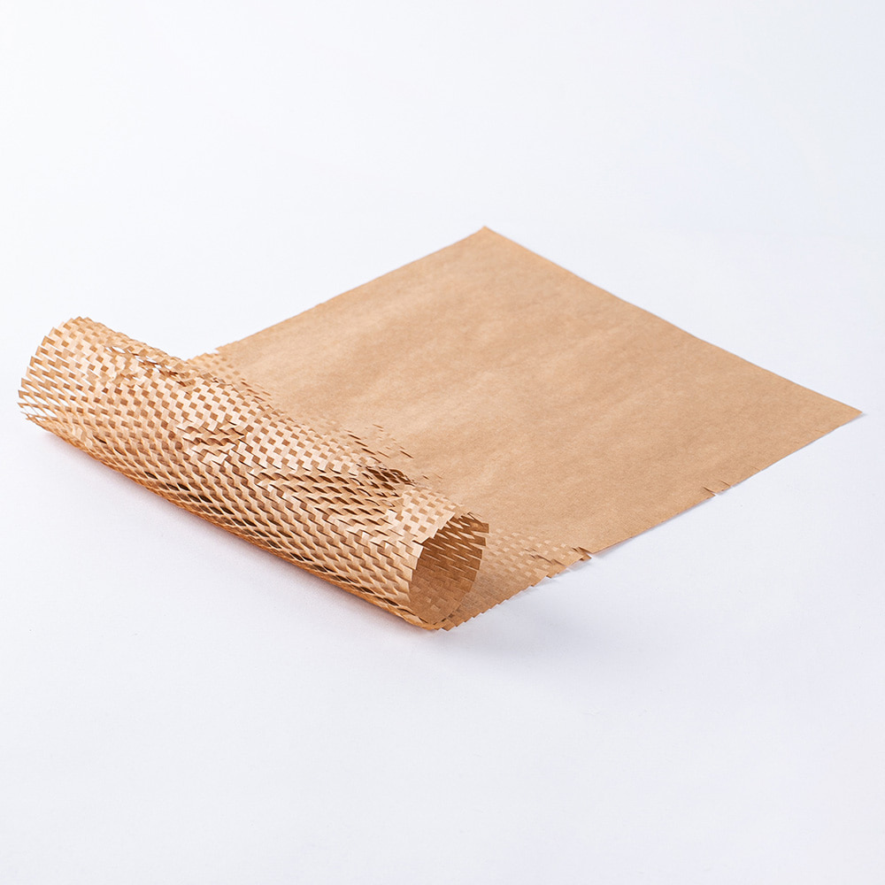 A 종이완충제 종이뽁뽁이 종이에어캡 충전재 벌집포장지 크라프트 10장 50x25cm - 상세 이미지 2
