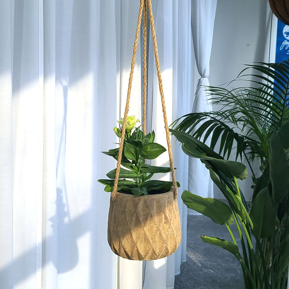 테라원 빈티지 아쿠아 토분 HN30408 10x14cm 행잉 - 상세 이미지 2