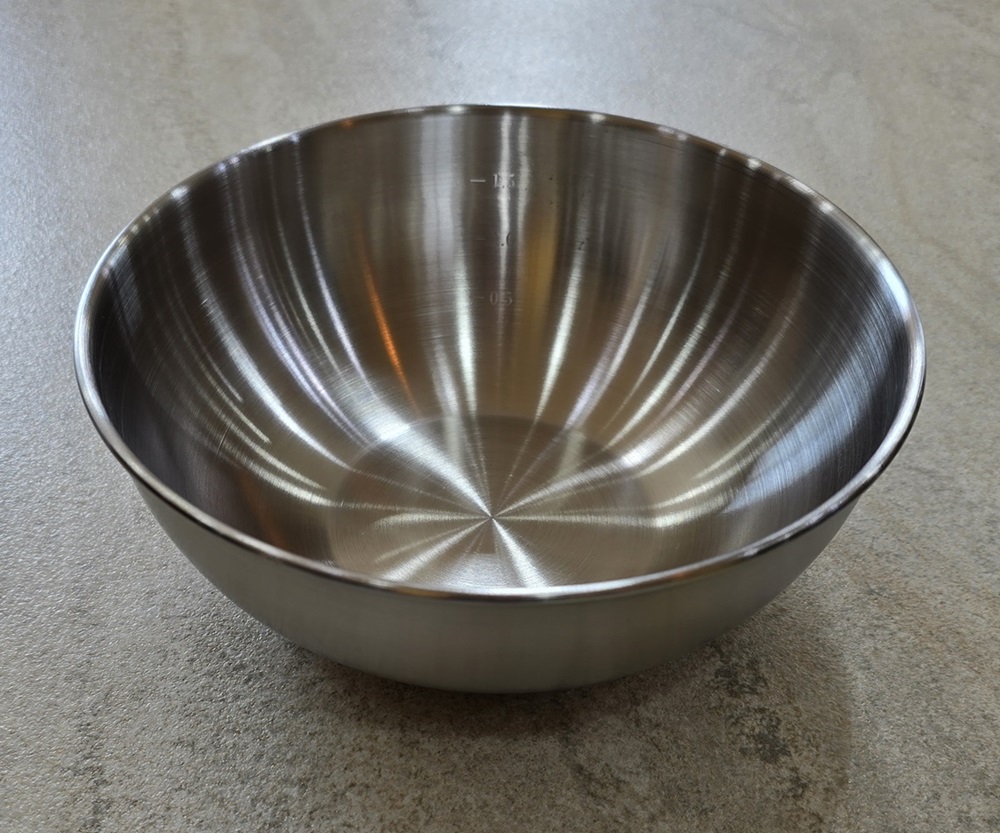 국산 신소재 POSSD 마미스타 스텐 믹싱볼 20cm 두께 0.8T - 상품 이미지