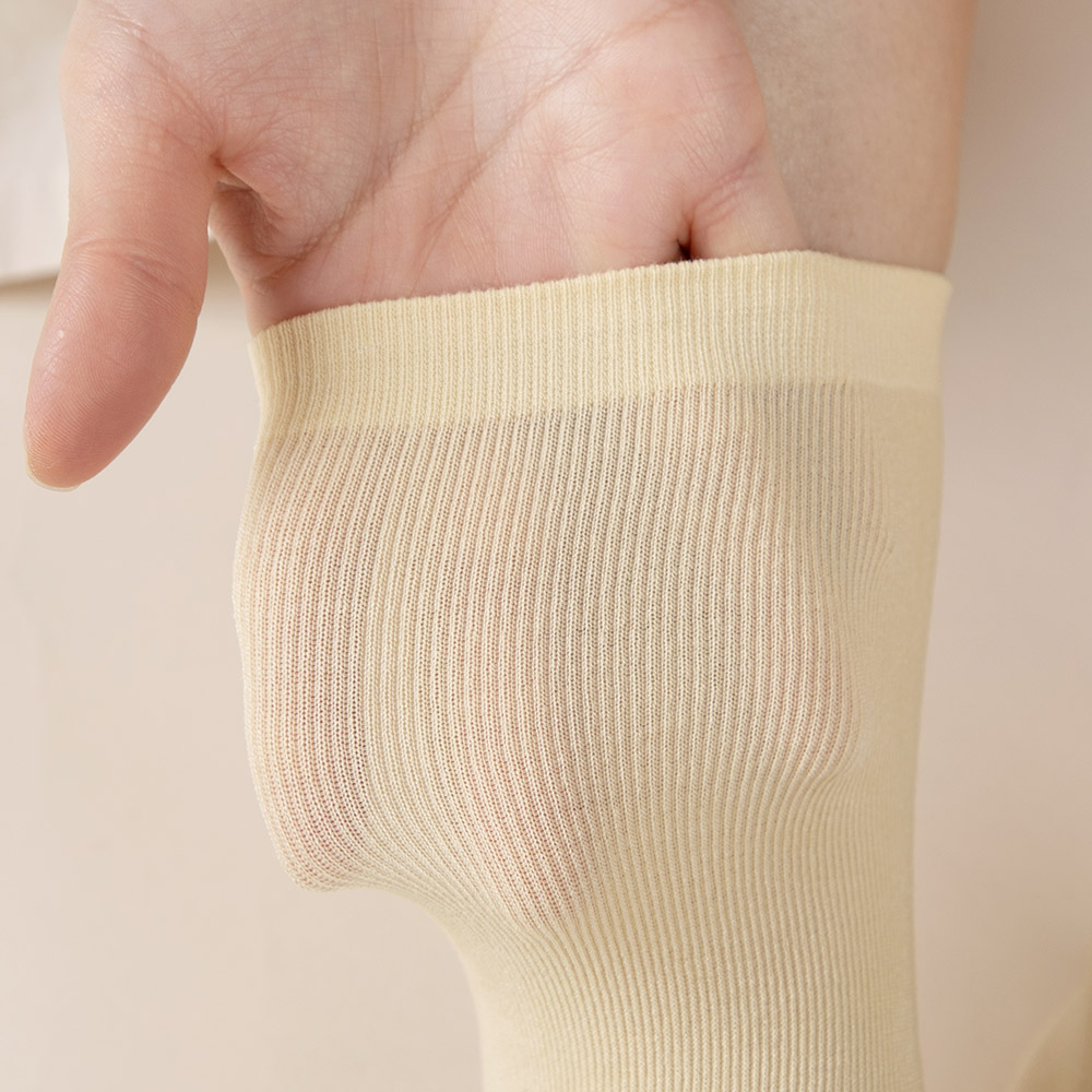 면 무압박 양말 무지 골지 긴목 장목 스타킹양말 시스루 레이스 흰 임산부
