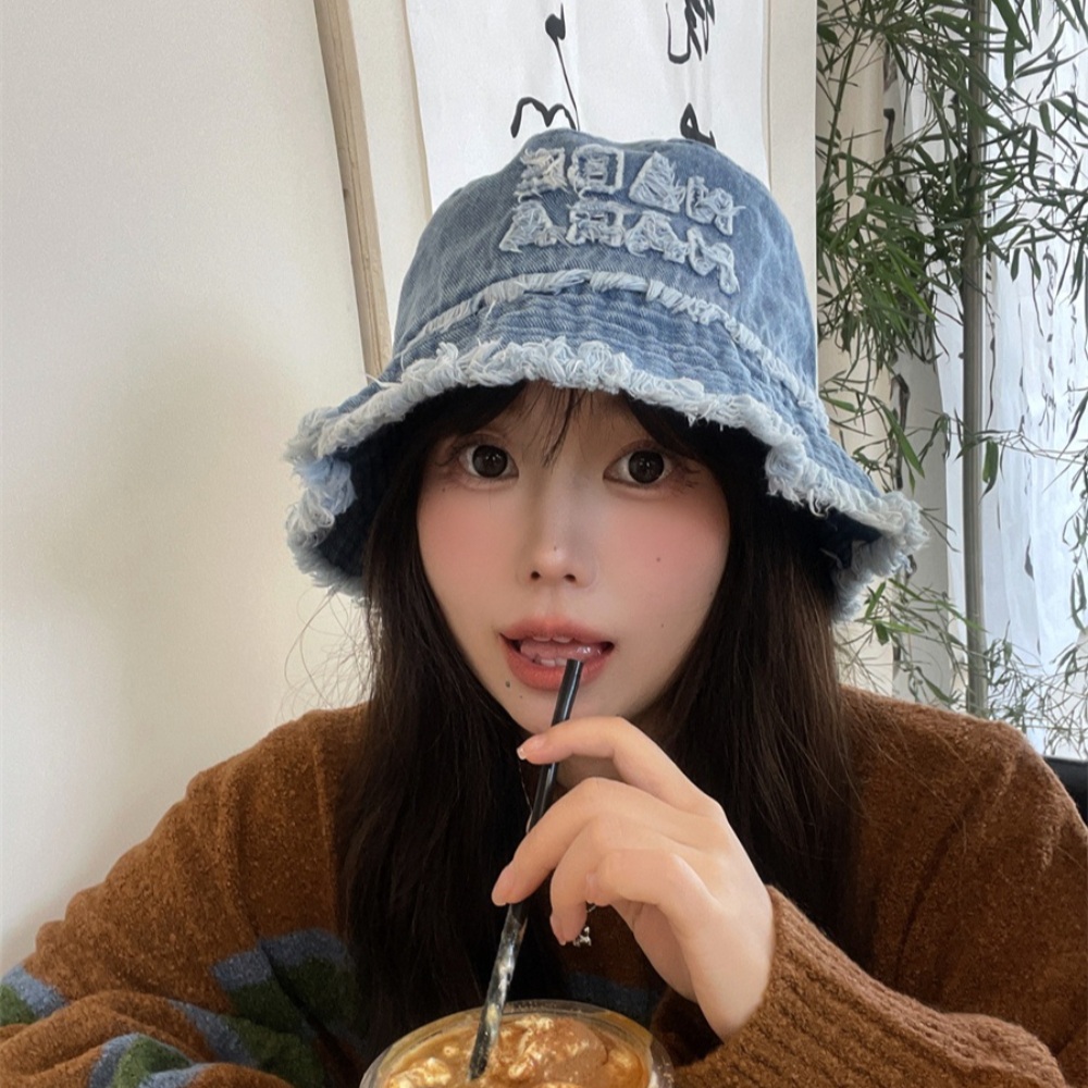 스트리트 복고풍 데님 버킷햇 구해줘홈즈 246회 김숙 모자 - 상세 이미지 2