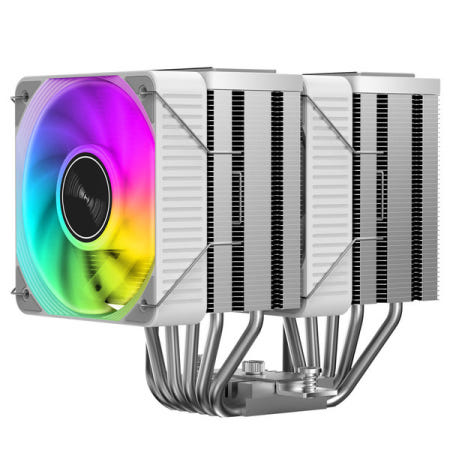 JIUSHARK JF200MINI Crystal ARGB (WHITE) CPU공랭쿨러