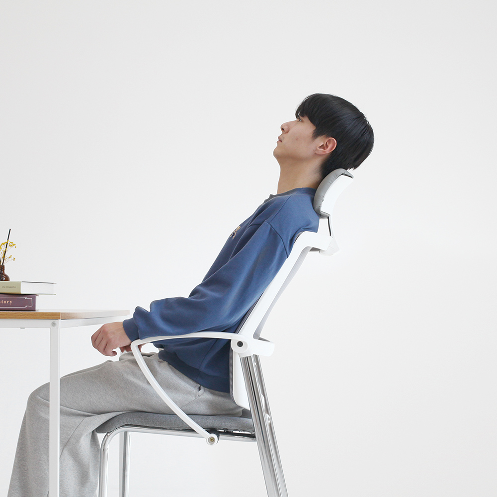 뷰티즈체어 BDW10STK 공부방 책상 학생 허리편한 도서관 사무용 의자 기본형 - 상세 이미지 3