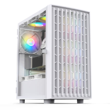 BRAVOTEC SWORD S300 PATRON 타이탄 글래스 (화이트) 미들타워케이스