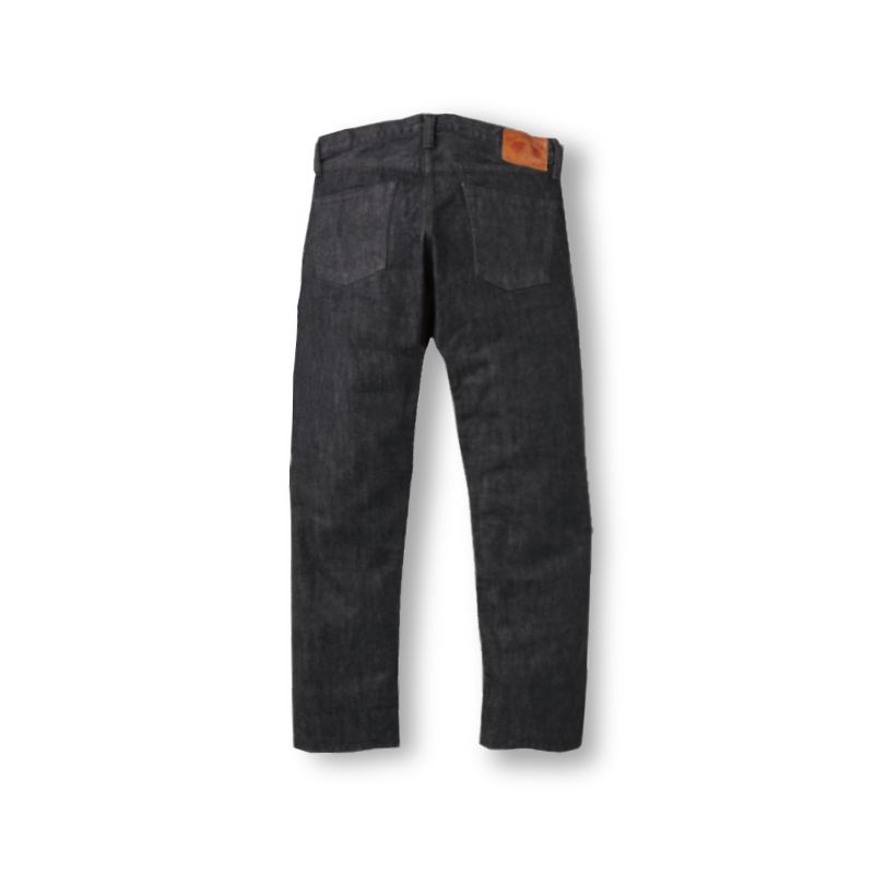 풀카운트 청바지 스트레이트 Black Selvedge Denim 1101BK - 상세 이미지 2