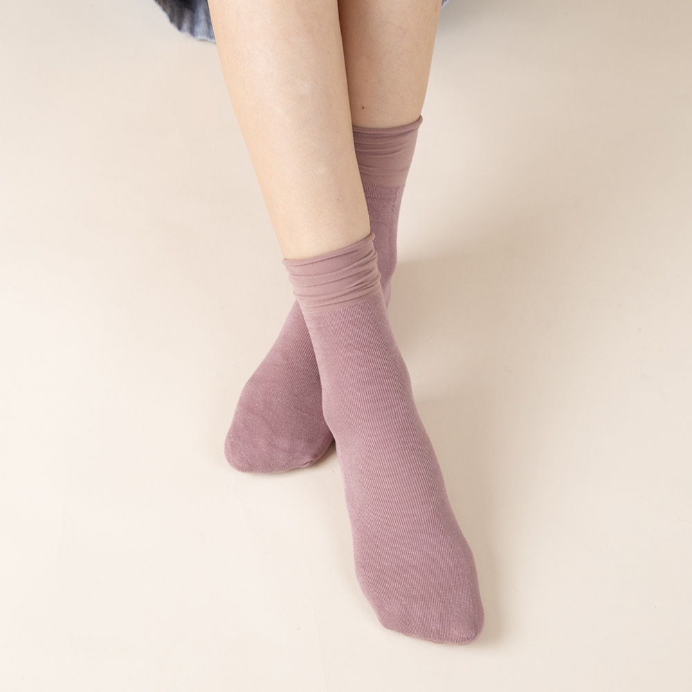 면 무압박 양말 무지 골지 긴목 장목 스타킹양말 시스루 레이스 흰 임산부