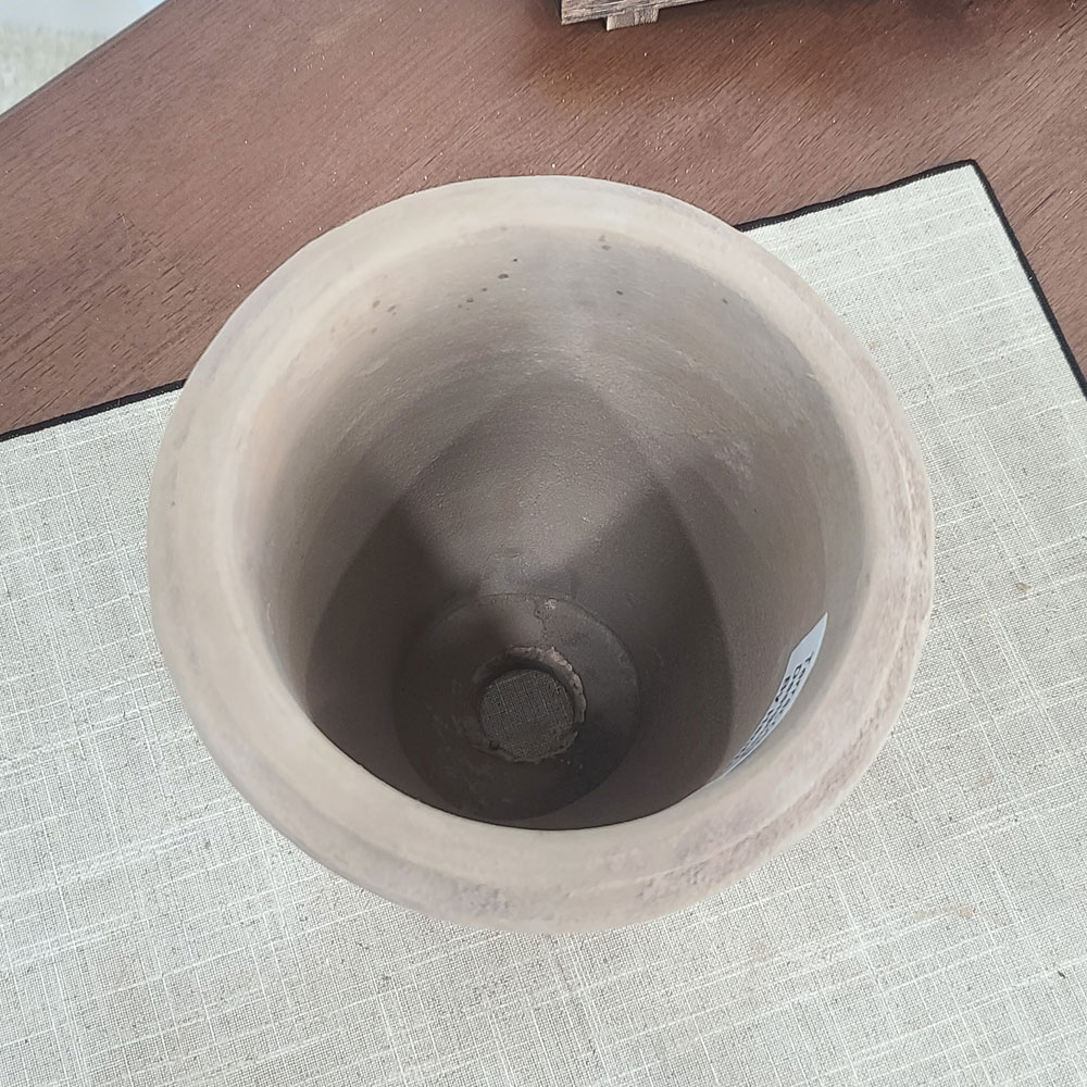 테라원 빈티지 아쿠아 토분 HN30409 14x20cm 롱플리츠 이미지 7