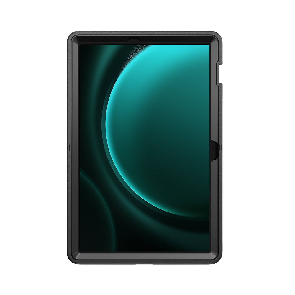 갤럭시탭 S9 FE 플러스 케이스 범퍼 풀커버 스트랩 폴리곤 아머 신형 블랙, 탭 S9FE+/S9+ - 상세 이미지 5