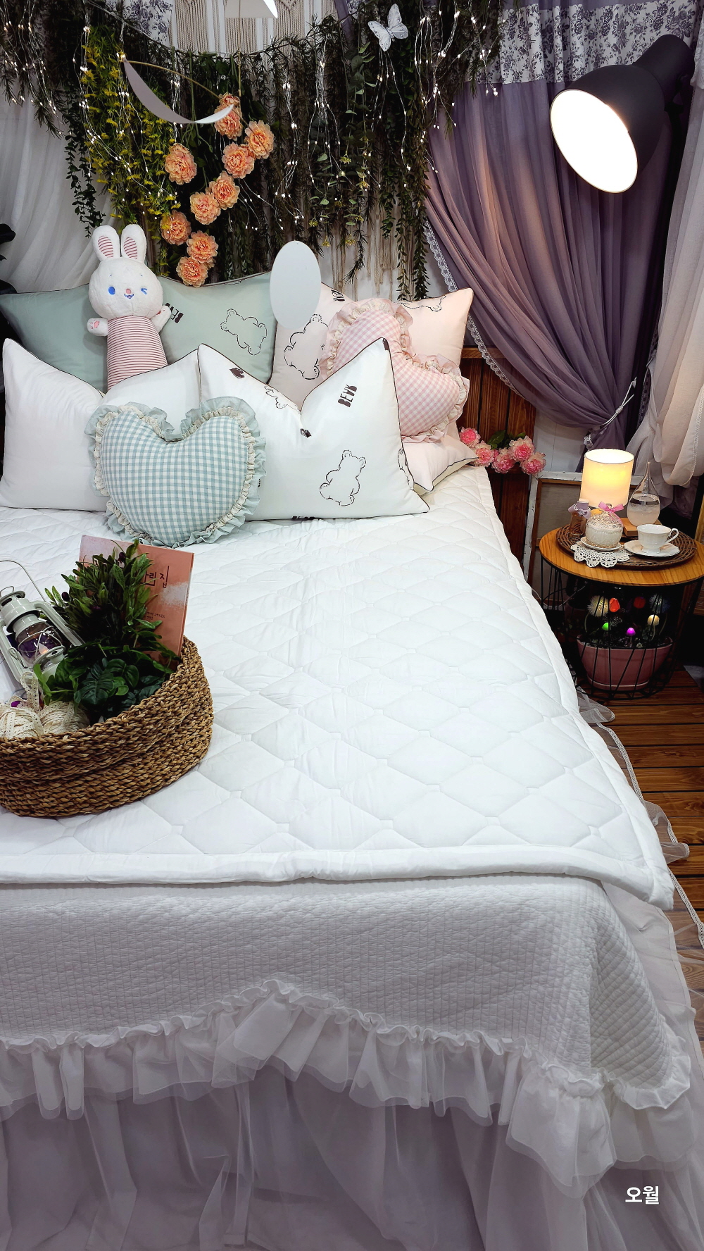 모달침대패드 이스턴킹 라지킹침대패드 퀸