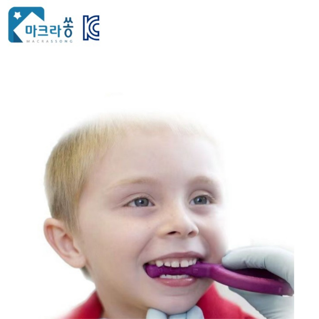 마크라쏭 츄잉 튜브 p형 구강 턱 운동 언어치료 감각통합 연하 삼킴 씹기 치료 치발기 이미지 6